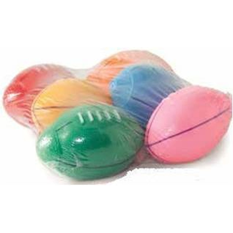 Bola Futebol Americano Kit C/ 6 Unidades Un
