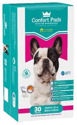 Tapete Hig Confort Pads 55 X 60 Cm 30 Unidades Fardo Com 4 Pcts