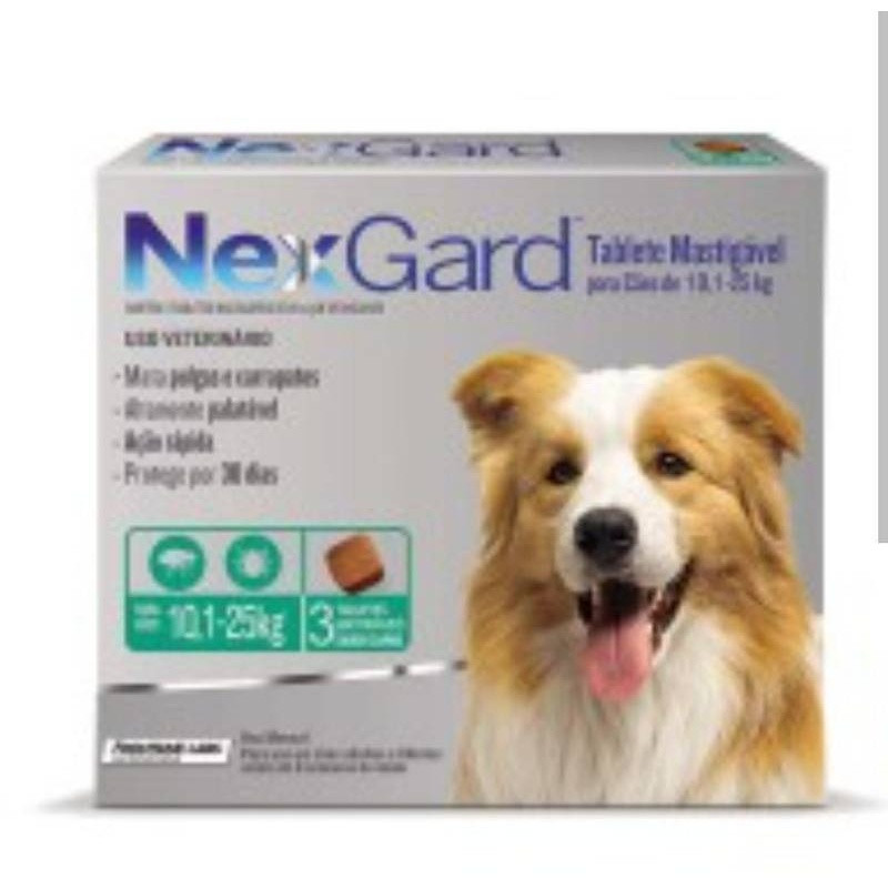 Nexgard G C/3 Tab 10 A 25kg Un