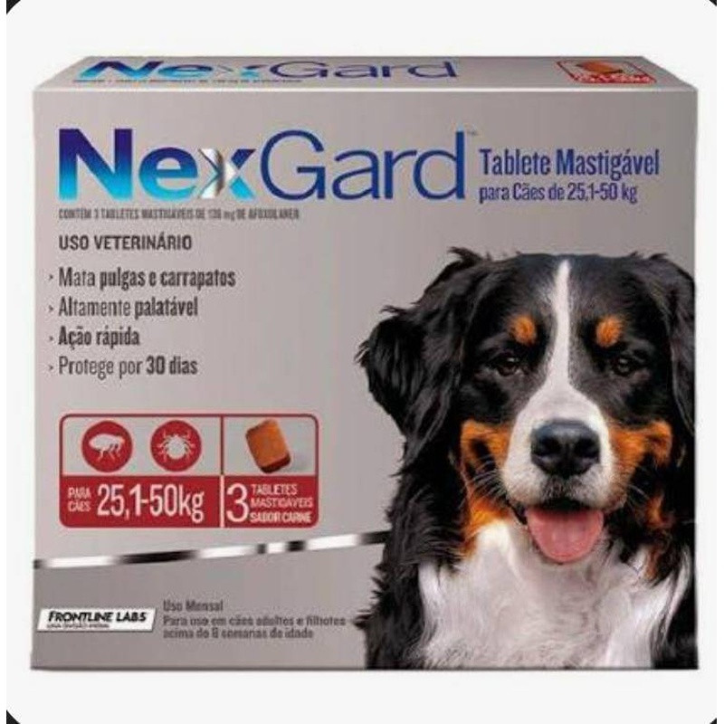 Nexgard Gg C/3 Tab 25 A 50kg Un