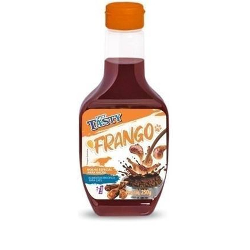 Molho Ipet Tasty Dog Frango 250g Caixa Com 12 Un.
