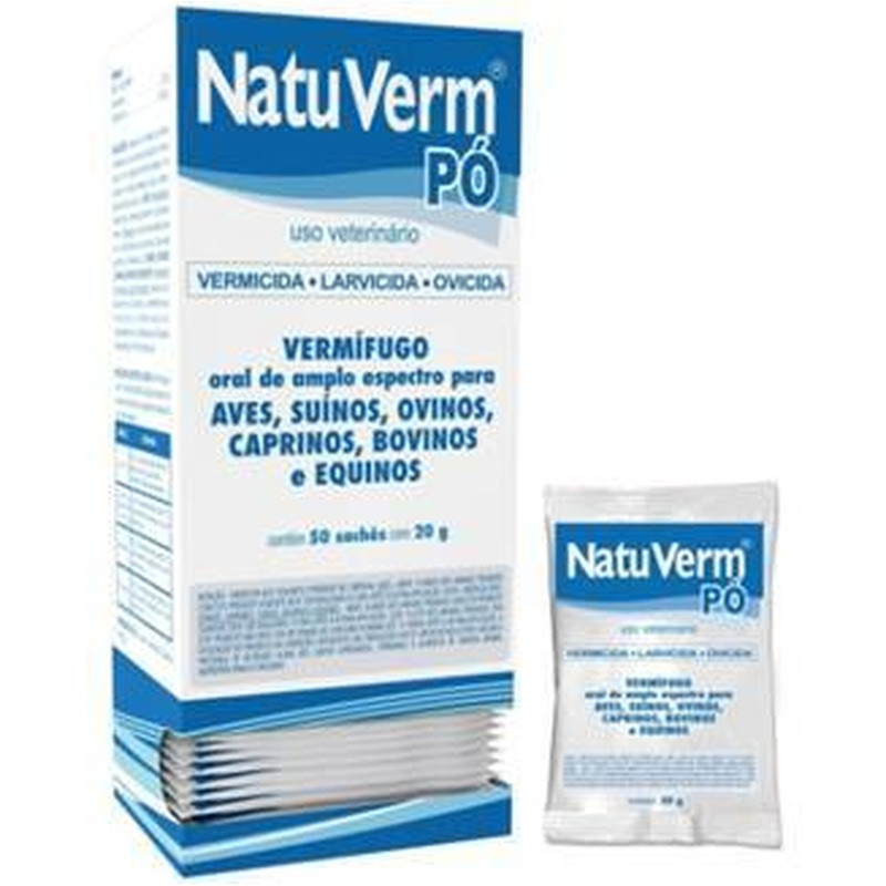 Natu Verm Po 20 Gr - Unidade Un