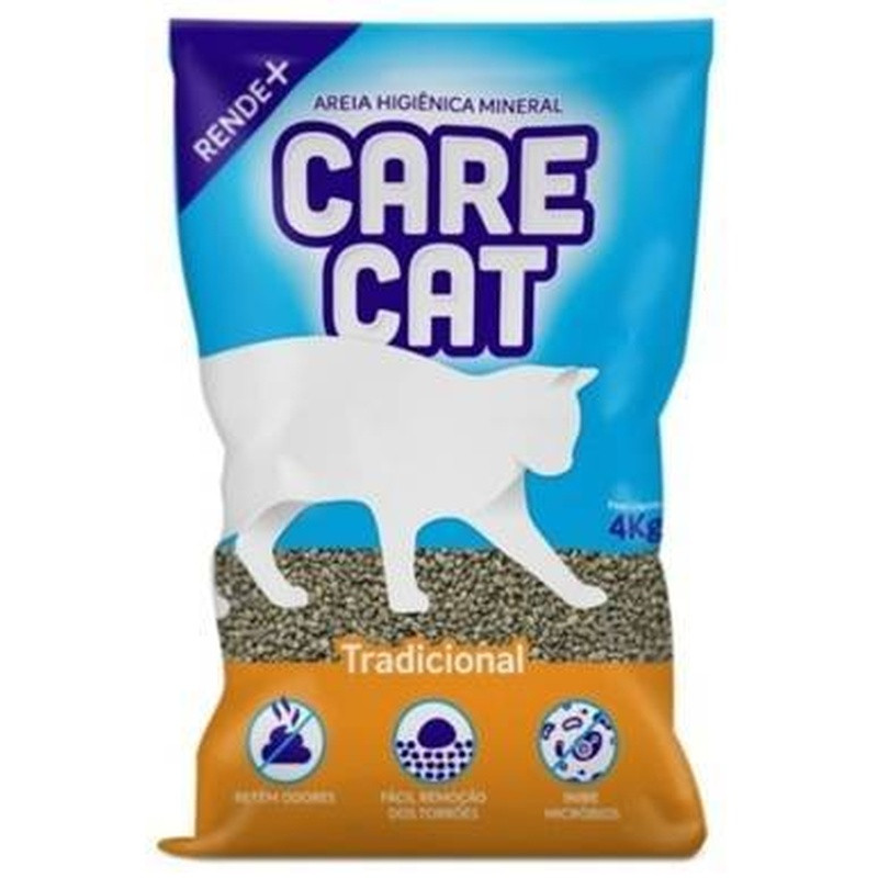 Areia Care Cat Tradicional Media 10kg Un