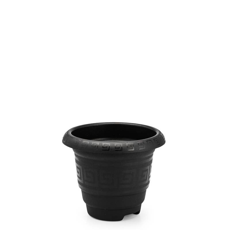 Vaso Redondo P 1,7 Litros Preto Un