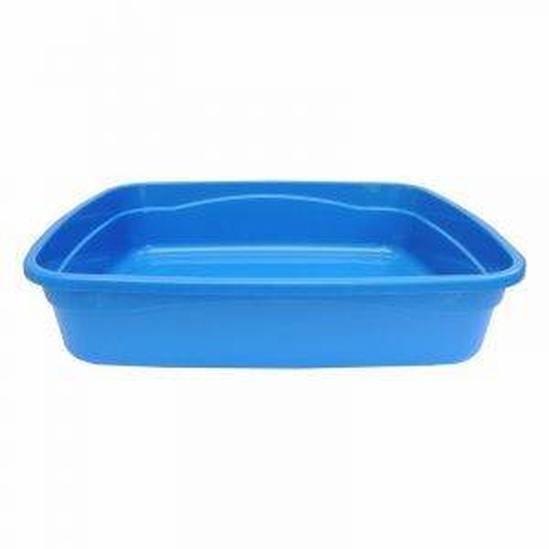 Banheiro Gato Premium Brinqpet Grande Un Azul