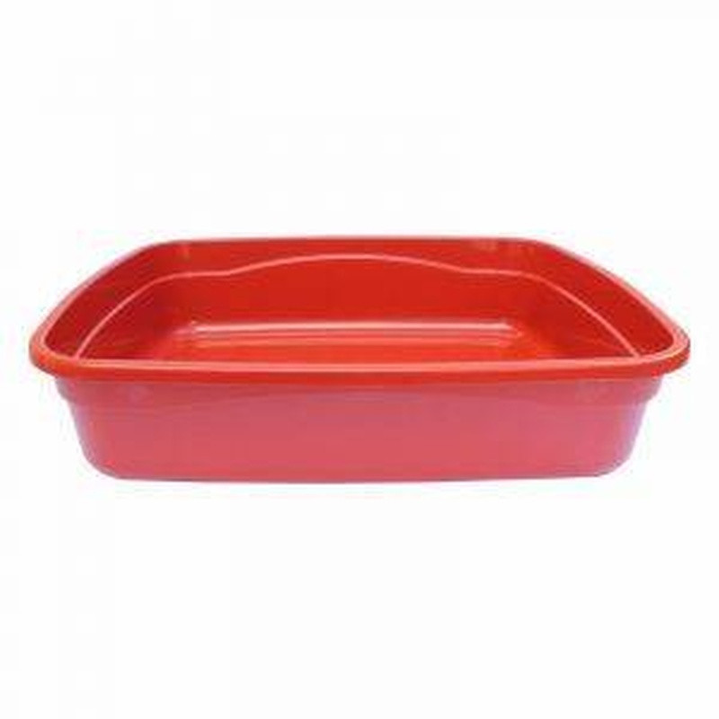 Banheiro Gato Premium Brinqpet Grande Un Vermelho