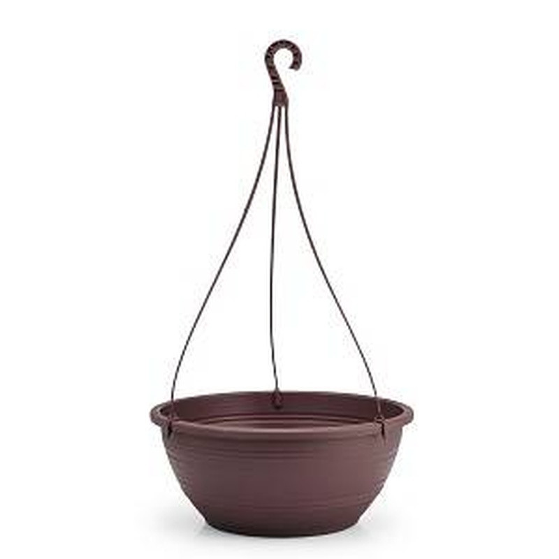 Vaso Redondo 6,6 Litros Com Alca 50 Cm Cafe Un
