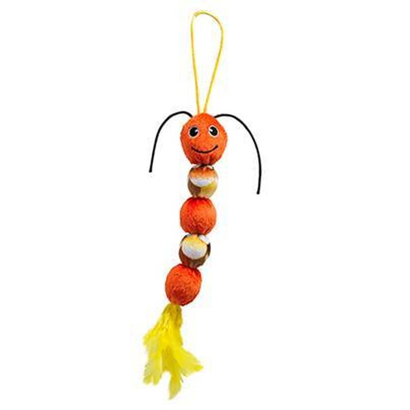 Brinquedo Pelucia Centopeia Com Chocalho 30cm (Cat073) Un