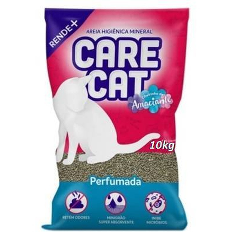 Areia Care Cat Perfumada 10kg Un