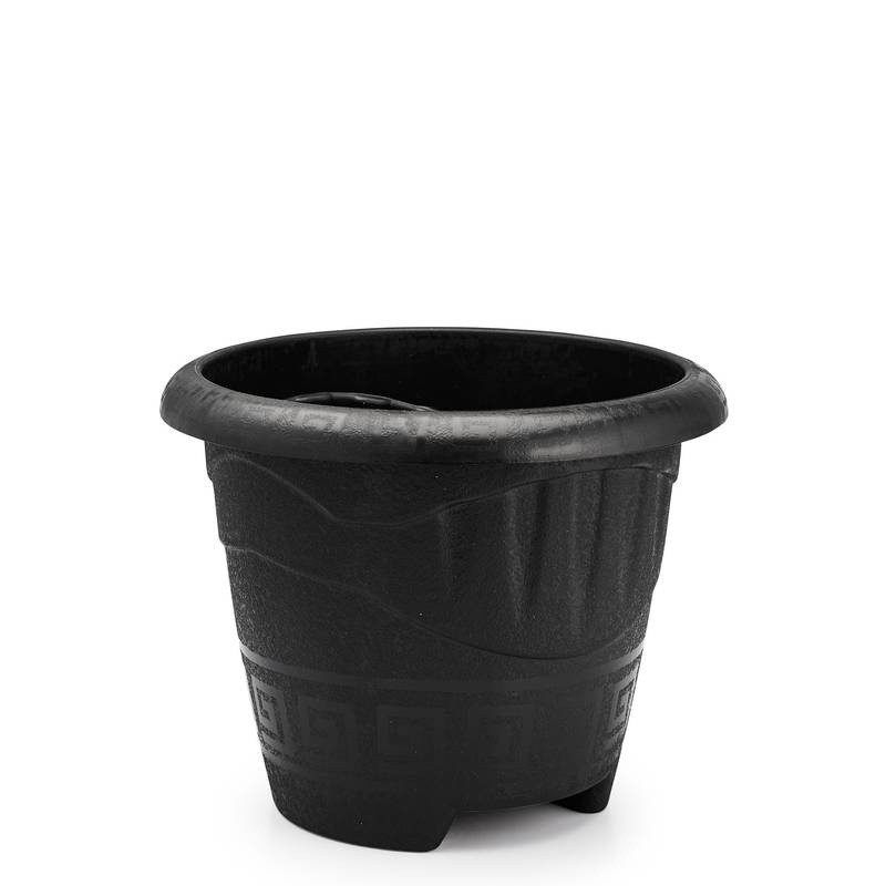 Vaso Redondo G 9 Litros Preto Un