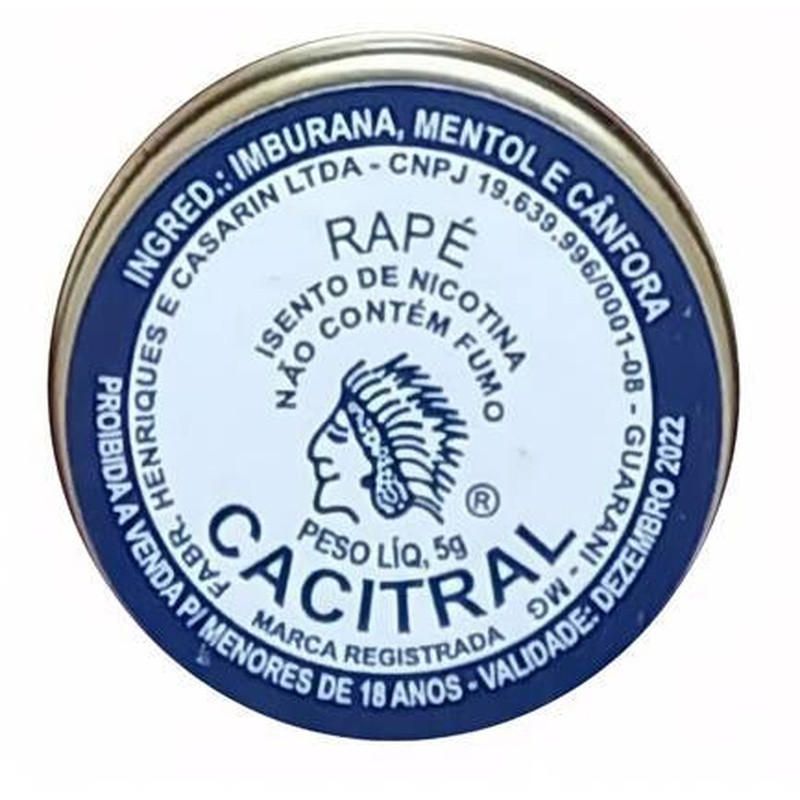 Rape Moeda Pct Com 20 Unid. Fd Cacitral