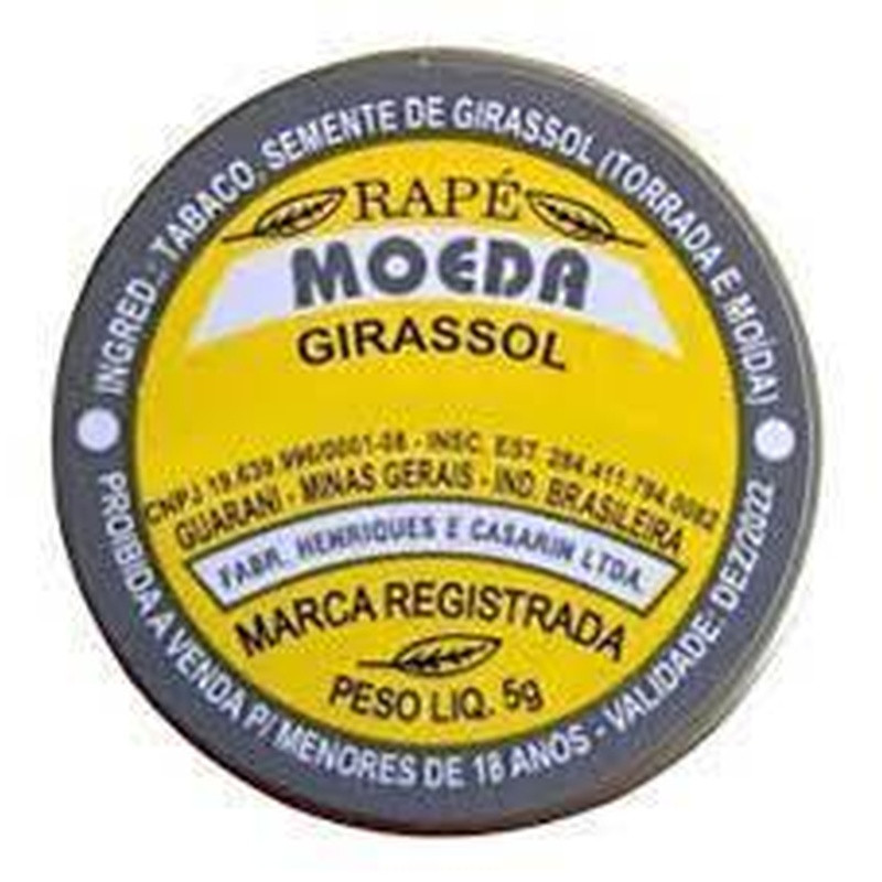 Rape Moeda Pct Com 20 Unid. Fd Girassol