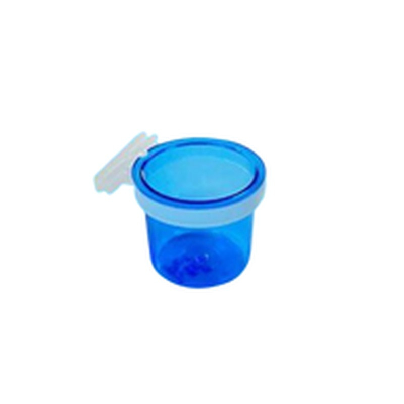 Porta Vitamina Azul Pequeno C/ Presilha Pacote Com 12 Unidades