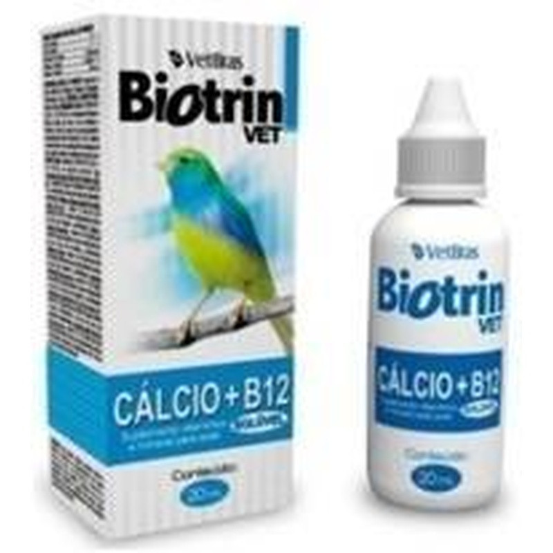 Biotrin Vet Calcio + B12 Soluvel 20ml Un