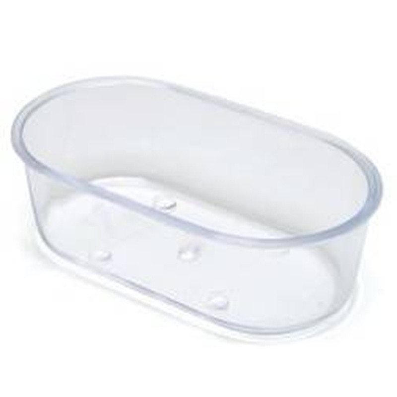 Banheira Oval Cristal Gigante 700ml Pct Com 06unidades