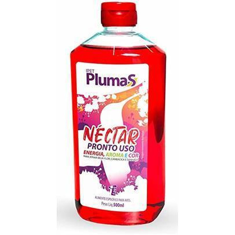 Nectar P/ Beija Flor Ipet 500ml Caixa Com 12 Un.