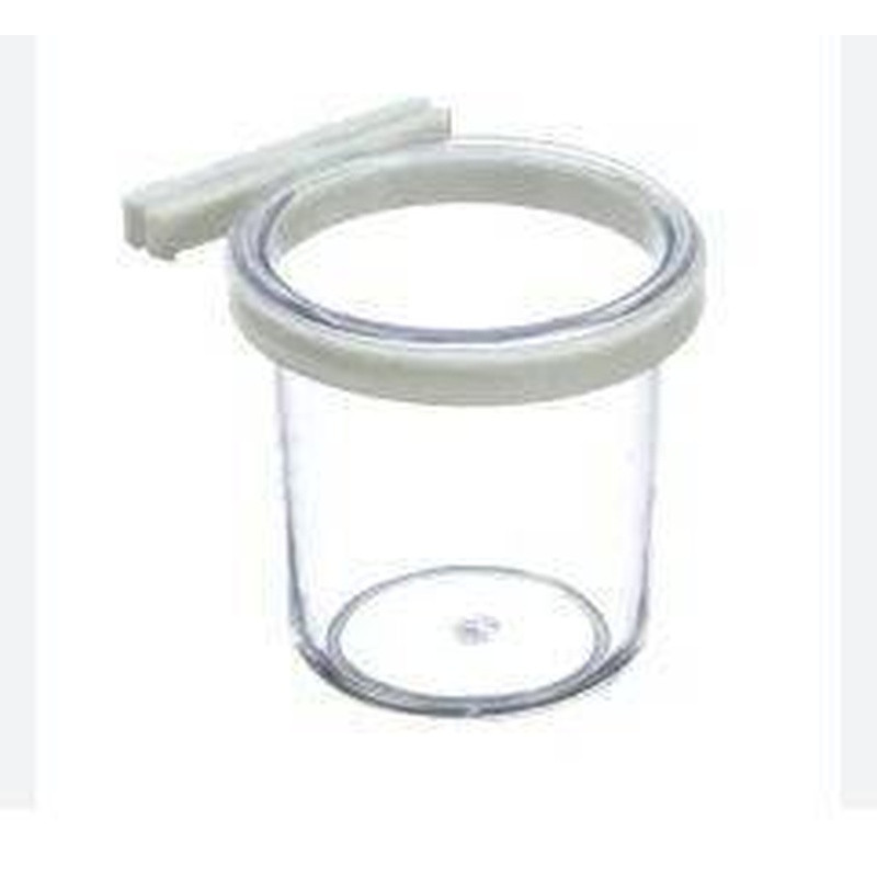 Porta Vitamina Cristal Exg Presilha Fechada 45ml Pct Com 12 Un