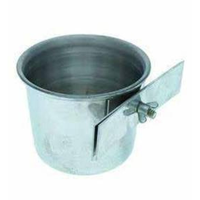 Caneca P/ Passaros Aluminio Borboleta G Pct Com 6un.