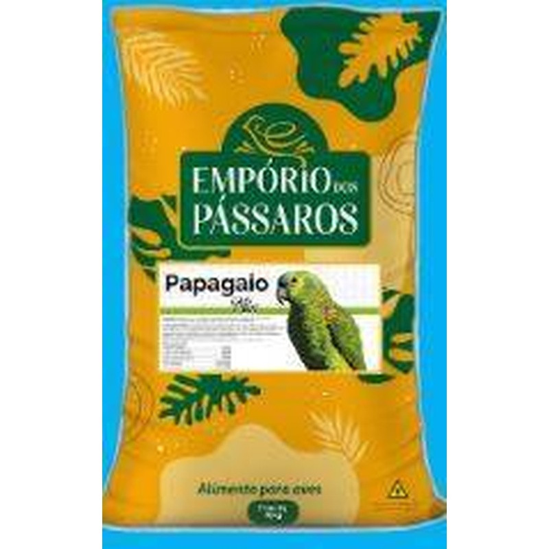 Mistura Papagaio Mix Emporio Dos Passaros 10kg Un