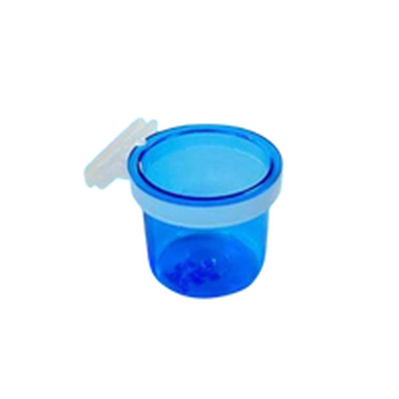 Porta Vitamina Azul Medio C/ Presilha Pacote Com 12 Unidades