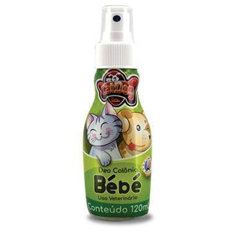 Deo Colonia Cat Dog Bebe 120 Ml Caixa Com 12 Un.