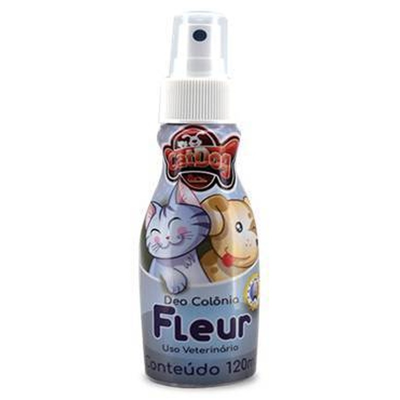Deo Colonia Cat Dog Fleur 120 Ml Caixa Com 12un.