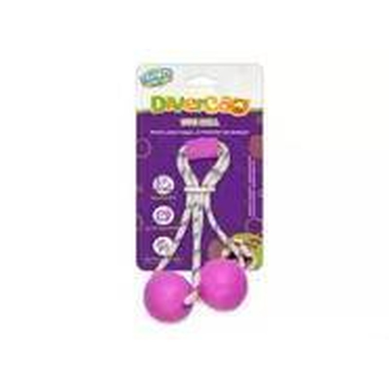 Duo Ball Pet Pequeno 45mm Pet Injet Un Rosa