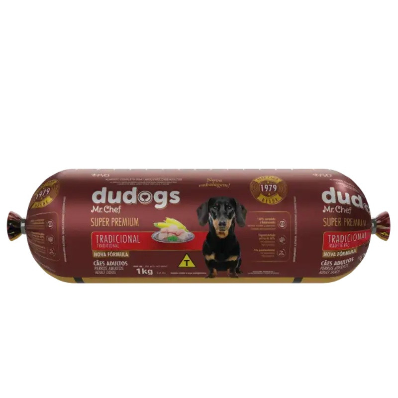 Dudogs Mr Chef 1kg Caixa Com 12 Un.