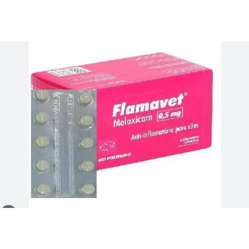 Flamavet Caes 0,5 Mg 50 Comprimidos Un