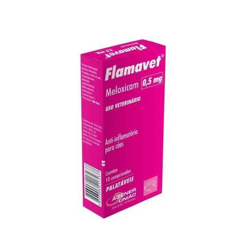Flamavet Caes 0,5 Mg 10 Comprimidos Un