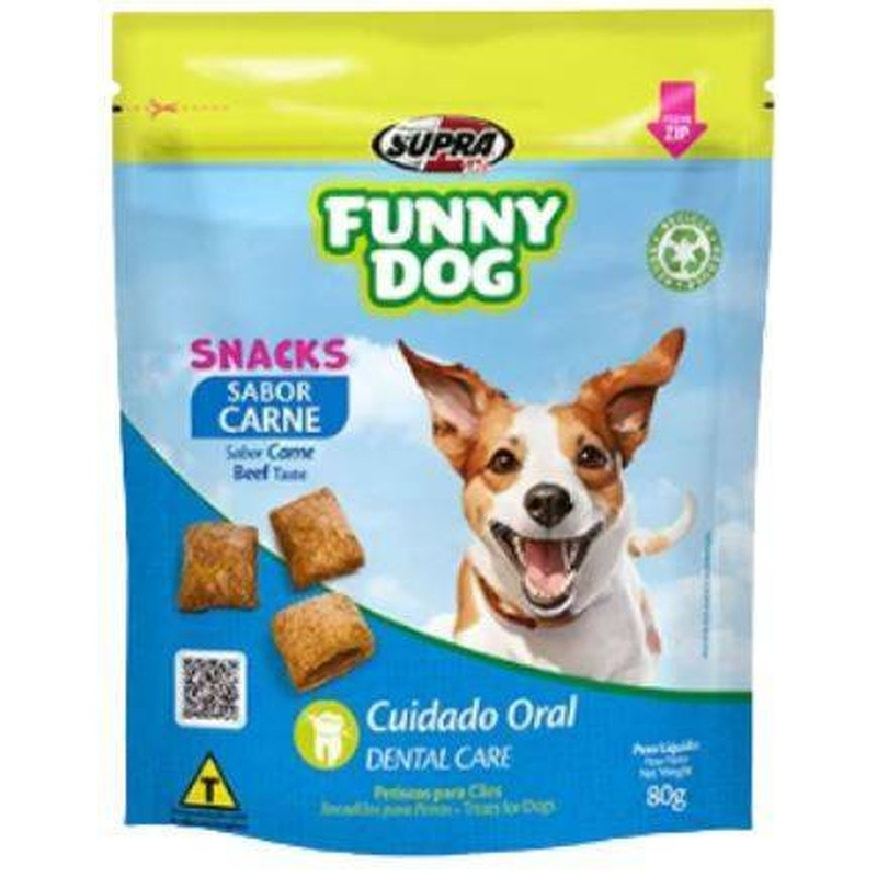 Funny Dog Carne 80g Un