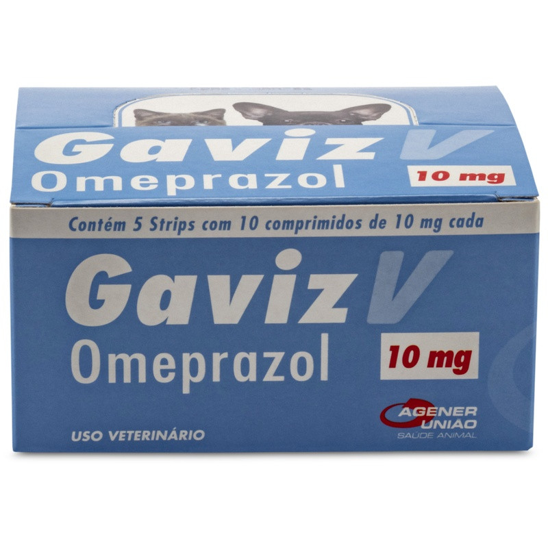Gaviz V 10mg Cx/5 Cartelas De 10 Comprimidos Un