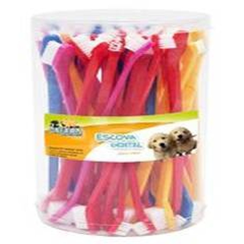 Escova Dental Dupla Savana Pote C/50 Unidades Un