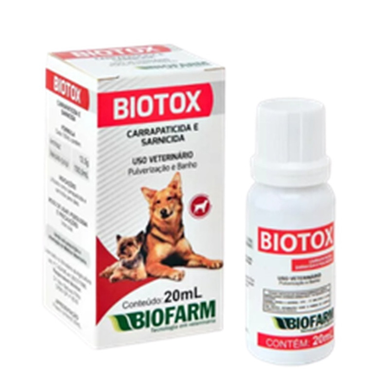 Pet Biotox 20ml Biofarm Un