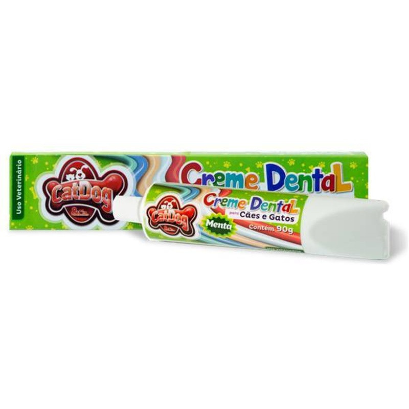 Creme Dental Pet Menta Caixinha 90 Grs Un
