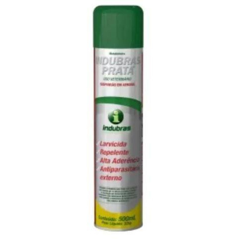 Mata Bicheira Indu Prata 500ml Caixa Com 12 Und