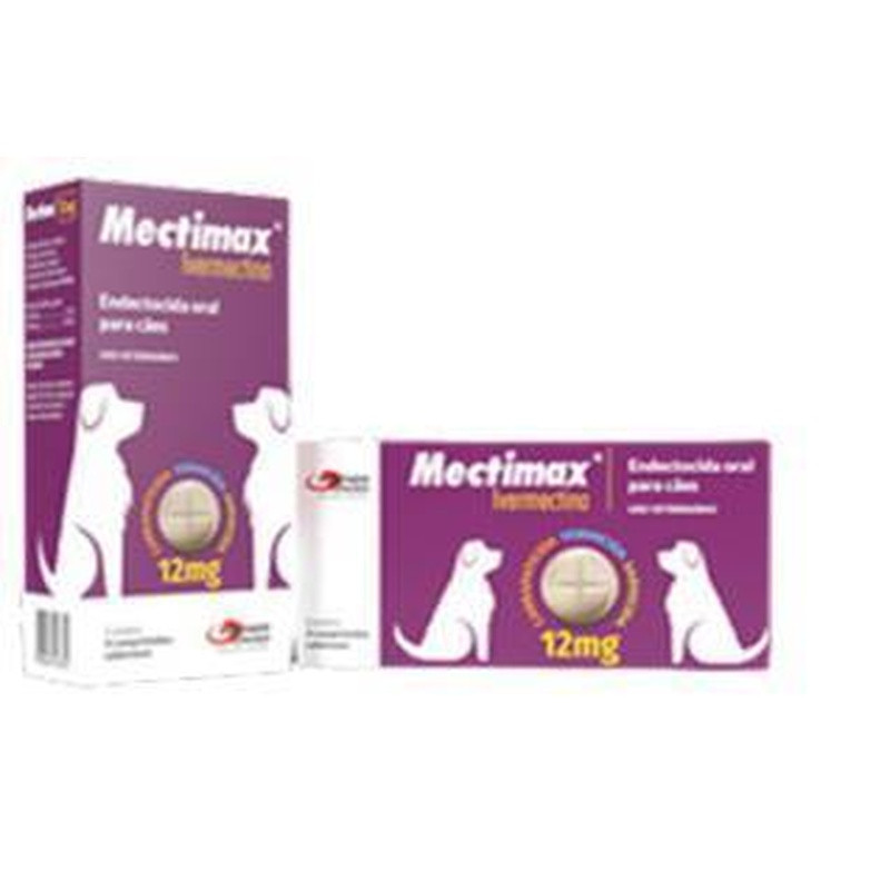 Mectimax Ivermectina 12mg Com 4 Comprimidos Un
