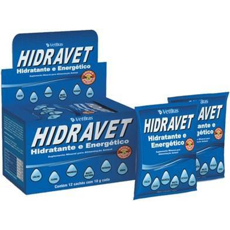 Hidravet - Hidrat. E Energetico 10g Display Com 12 Un.