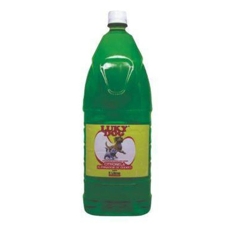 Eliminador De Odores Luky Dog Citronela 2 Lts Caixa Com 6 Un.
