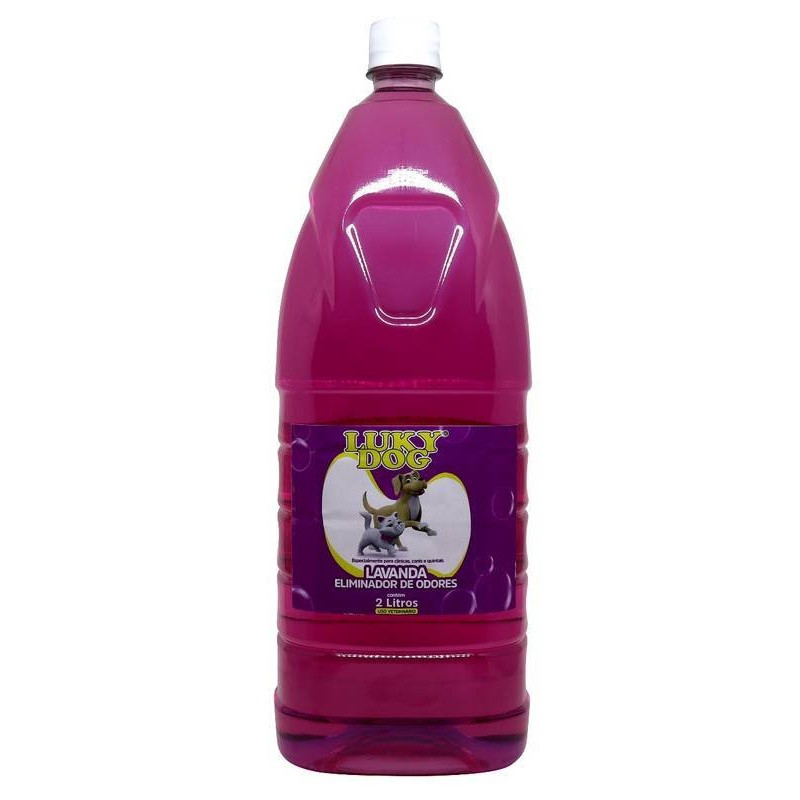 Eliminador De Odores Luky Dog Lavanda 2 Lts Un