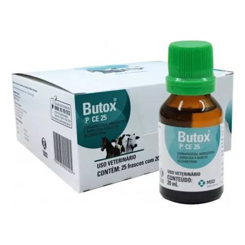 Butox P/ Carrapato/Mosquito Cx 25x20ml Un