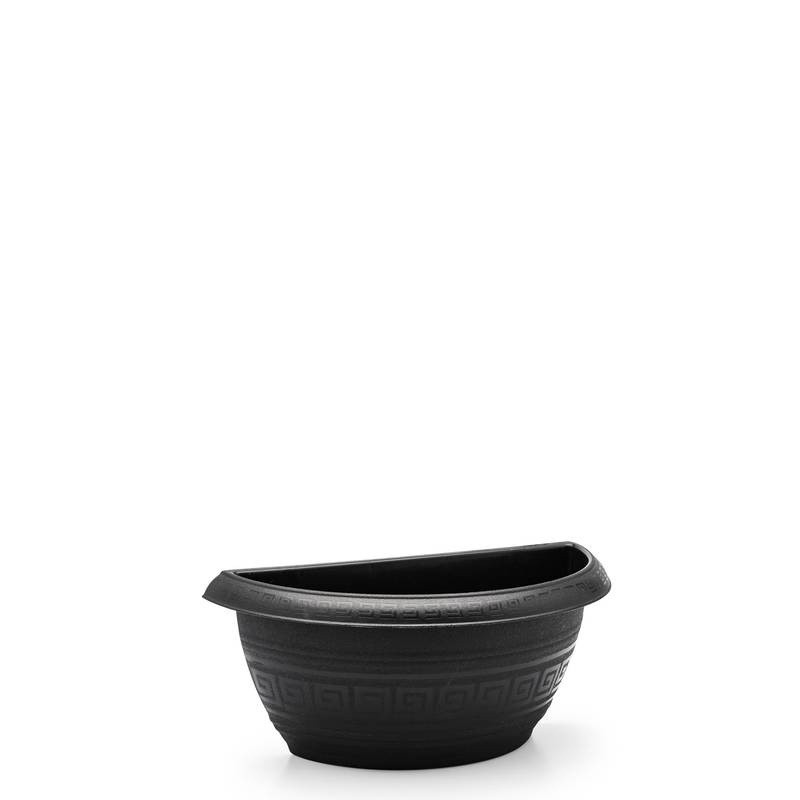 Vaso 1,7 Litros De Parede Preto Un