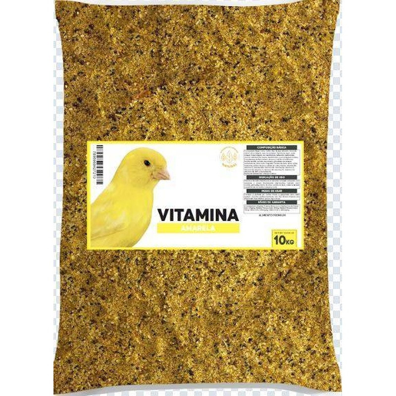 Vitamina Amarela Emporio Dos Passaros 10kg Un