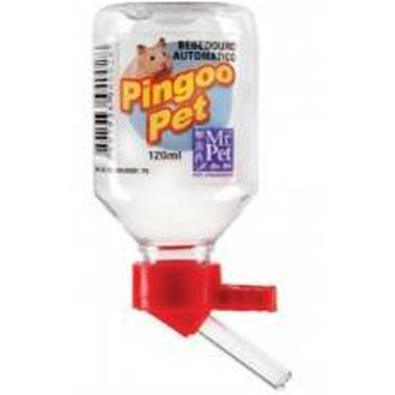Bebedouro Plástico P/ Hamster Drink Mouse Alumínio Mini-60ml Un