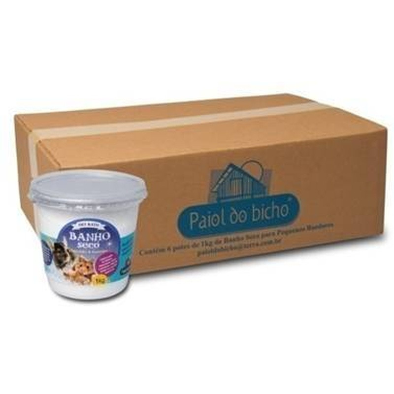 Po Banho Seco Pote 1 Kg Un