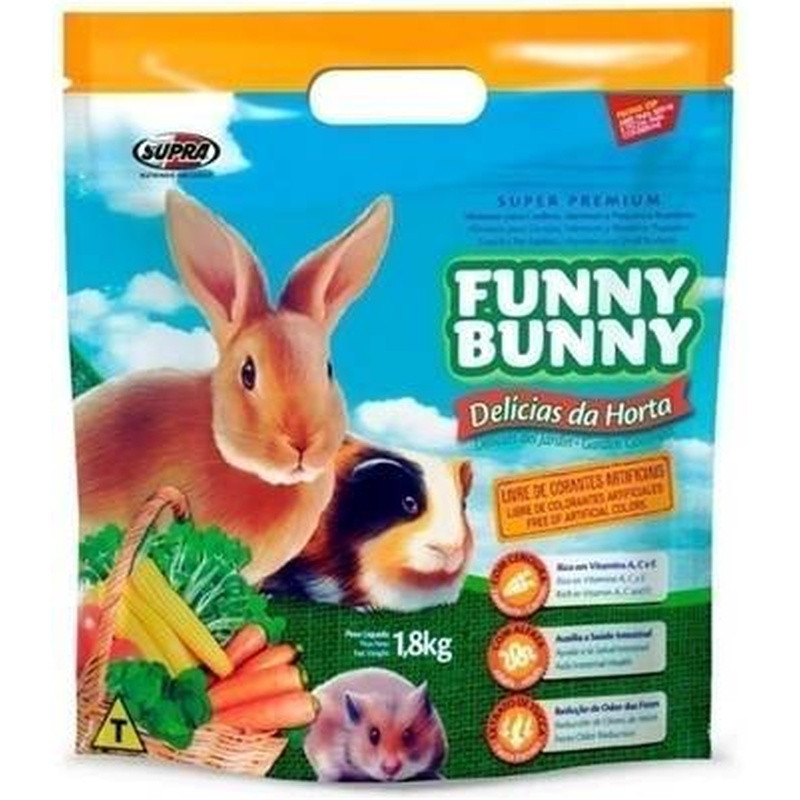 Funny Bunny Delicias Da Horta 1,8kg Un