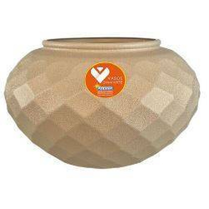 Vaso Diamante Redondo N 31 - 10 Lts - Antares Un Areia