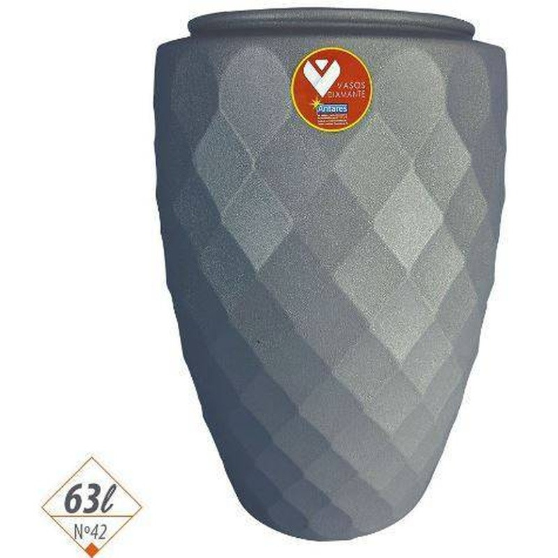 Vaso Diamante Alto N 44 - 86 Lts - Antares Un Cimento