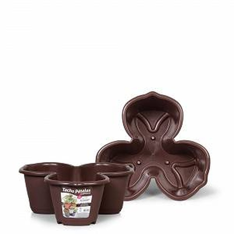 Vaso Petalas Empilhavel 4 Litros Cafe Un