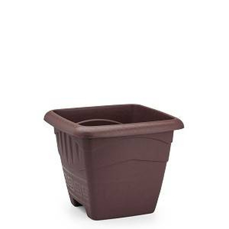 Vaso Quadrado M 6 Litros Cafe Un